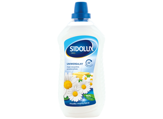 Uniwersalny płyn do mycia mydło marsylskie 1000 ml SIDOLUX