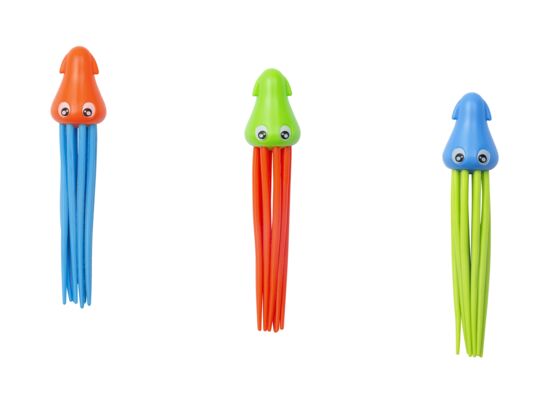 Zestaw ośmiorniczek do nurkowania 16,8 x 4,5 x 4,5 cm mix