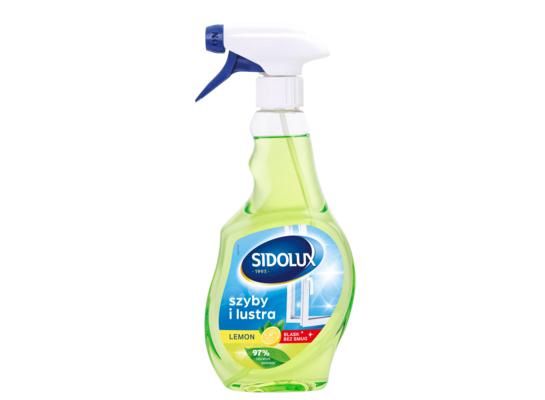 Płyn do mycia szyb CRYSTAL lemon 500 ml SIDOLUX