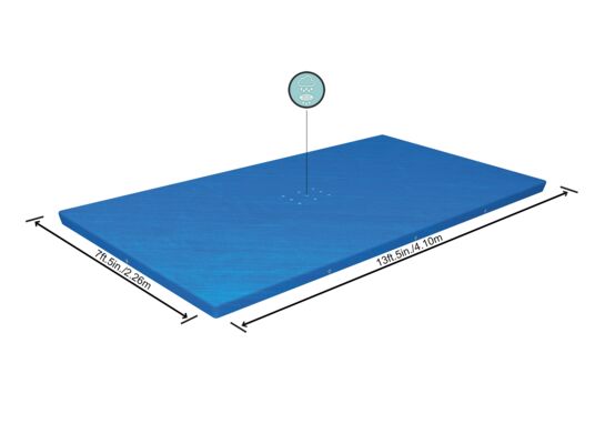 Pokrywa na basen 58107 410 x 226 cm Bestway