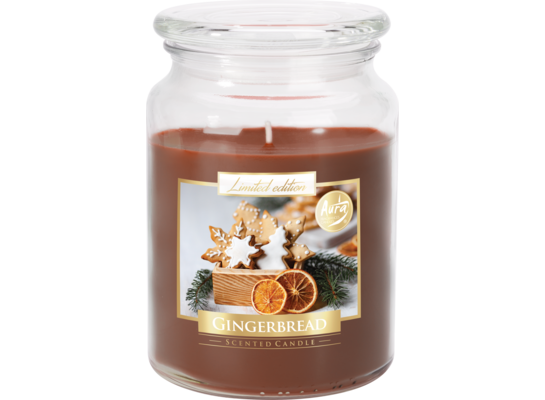 Świeca zapachowa w szkle SND99-346 pierniczki Bispol