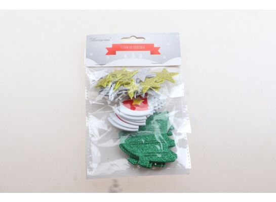 Zestaw kreatywny do zdobienia gwiazdki choinki