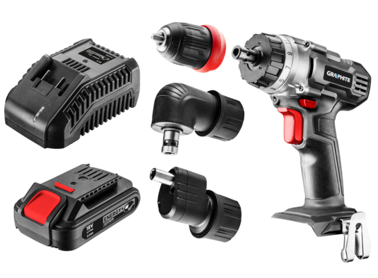 Zestaw wiertarko-wkrętarka akumulatorowa Graphite