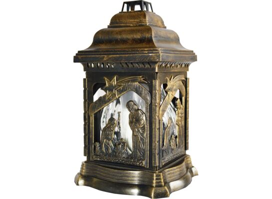 Znicz szklany 207 SZ 26 cm 80 g złoty