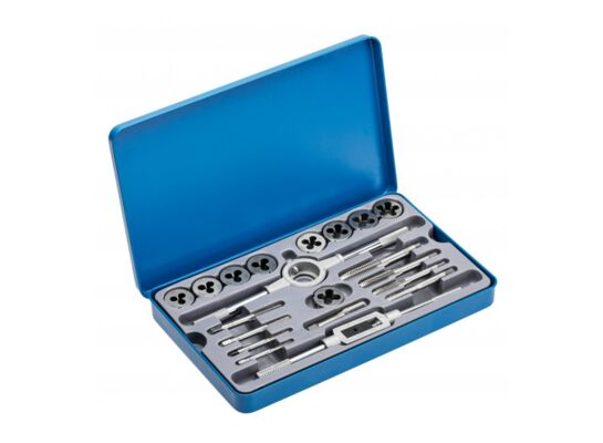 Komplet 20 narzynek i gwintowników HSS HOGERT