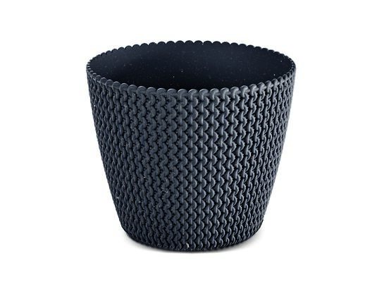 Doniczka SPLOFY ECO 13 cm antracytowy ECO