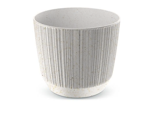 Doniczka RYFO ECO WOOD 12,6 cm biały ECO
