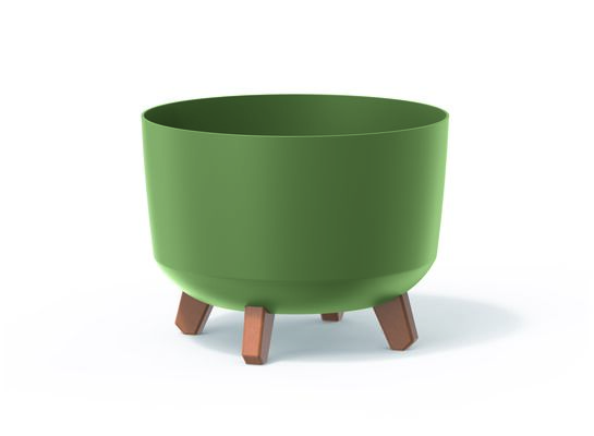 Doniczka GRACIA STANDARD 33,9 cm ziemisty zielony