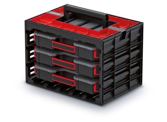 Organizer TAGER CASE 41,5 x 29 x 29,5 cm czarny