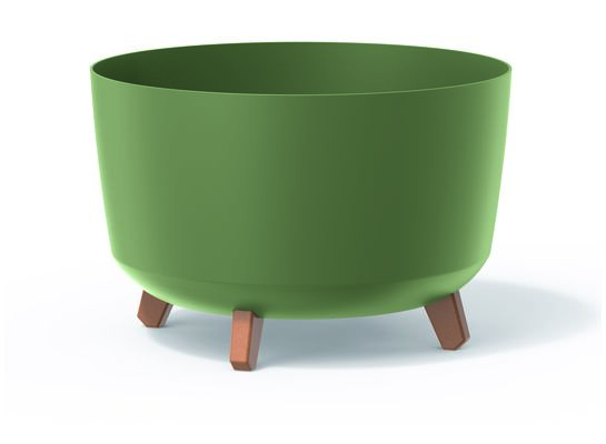 Doniczka GRACIA STANDARD39 cm ziemisty zielony