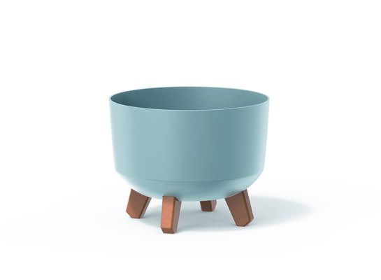 Doniczka GRACIA STANDARD 23,8 cm jasny szary
