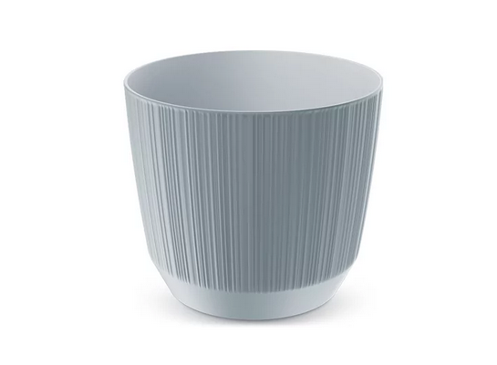 Doniczka RYFO 12,6 cm jasny szary