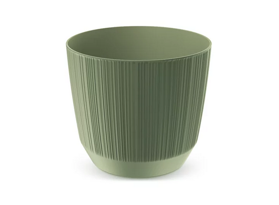 Doniczka RYFO 12,6 cm ziemisty zielony