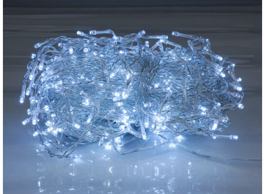 Girlanda świetlna 500 LED 15 m zimny biały