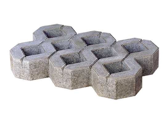 Ażur szary 10 x 40 x 60 cm POLBRUK