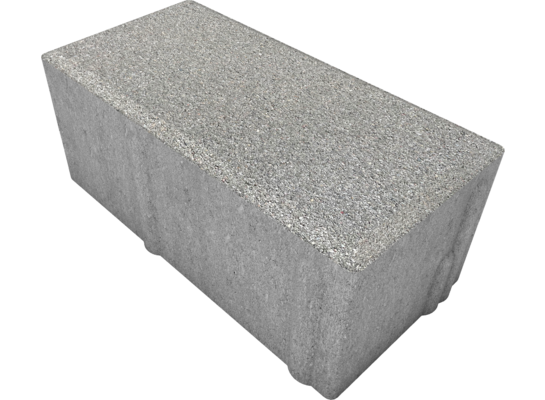 Kostka prostokąt szary 8 cm POLBRUK