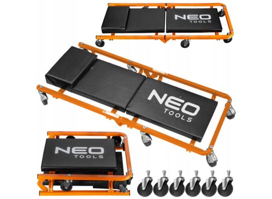 Leżanka warsztatowa składana NEO