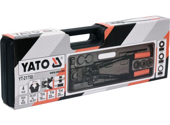 Zaciskarka do rur PEX TH 16-26 mm YATO