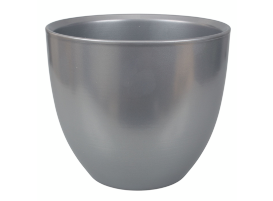 Osłonka ceramiczna 301 26 cm perłowe srebro