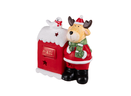 Figurka świąteczna LED 10 x 18 cm mix