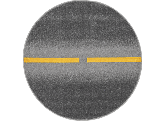 Dywan TIKKO 133 cm stalowy