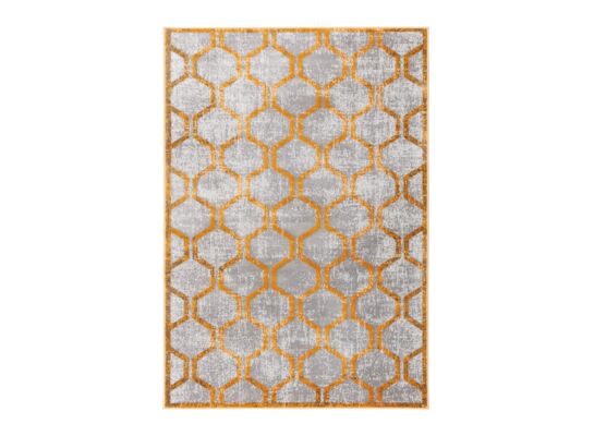 Dywan TEHYA 133 x 190 cm złoty