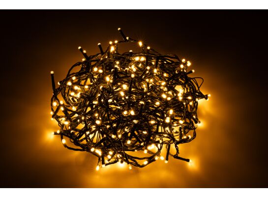 Lampki choinkowe 500 LED ciepły biały