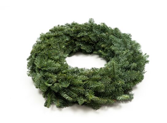 Wianek świąteczny z igliwia jodły szlachetnej Nobilis 25 cm