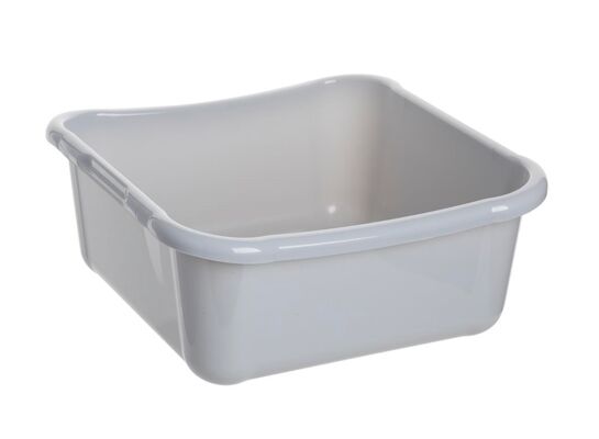 Miska kwadratowa JAG 8 l szary