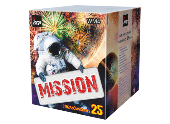 Wyrzutnia MISSION 19 mm 25 strzałów