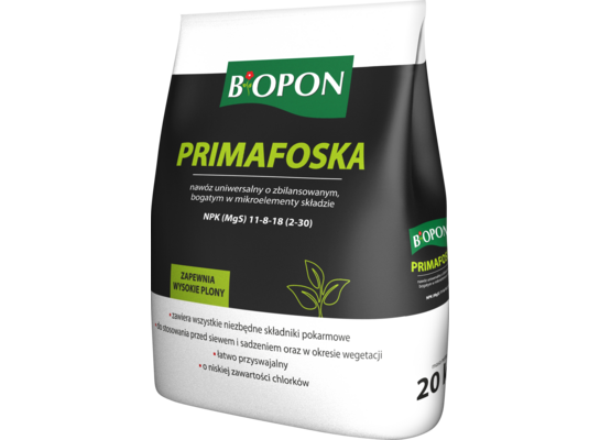 Nawóz granulowany Primafoska 20 kg Bopon