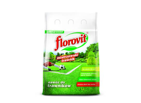 Nawóz do trawników z mchem worek 1 kg Florovit