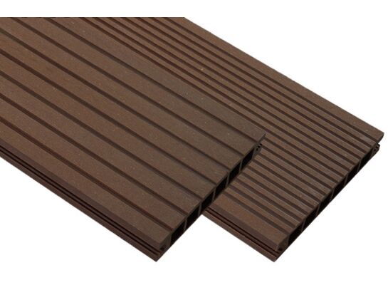 Deska ryflowana WPC 2200 x 140 x 22 mm jasny brąz