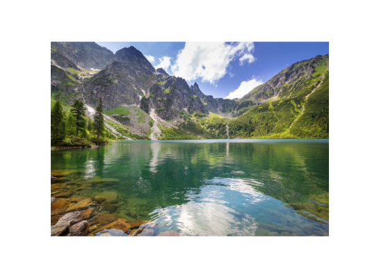 Obraz na płótnie 100 x 70 cm Morskie Oko