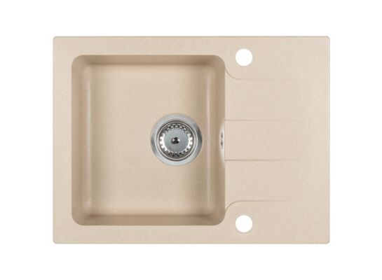 Zlewozmywak granitowy COAST 1-komorowy 25 beż