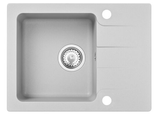 Zlewozmywak granitowy COAST 1-komorowy 25 szary