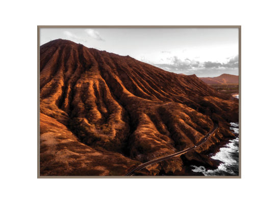 Obraz w drewnianej ramie 30 x 40 cm Pejzaż