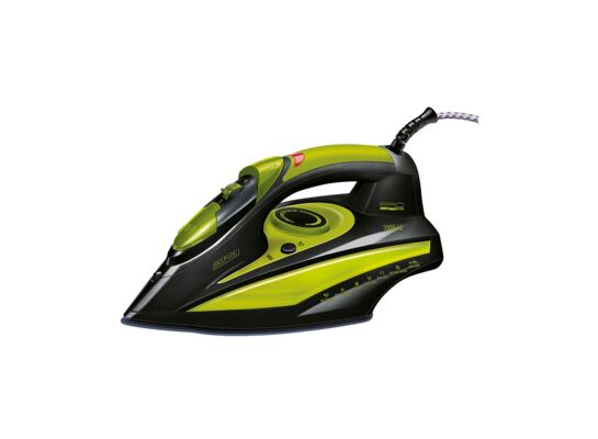Żelazko ze stopą ceramiczną 2800 W czarno-zielony MZE-04/C MPM