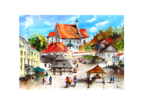 Obraz na płótnie 50 x 70 cm Kazimierz