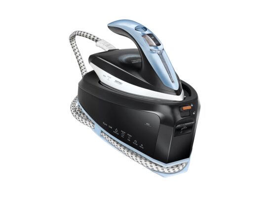 Żelazko z generatorem pary 3000 W czarno-niebieski MZE-23