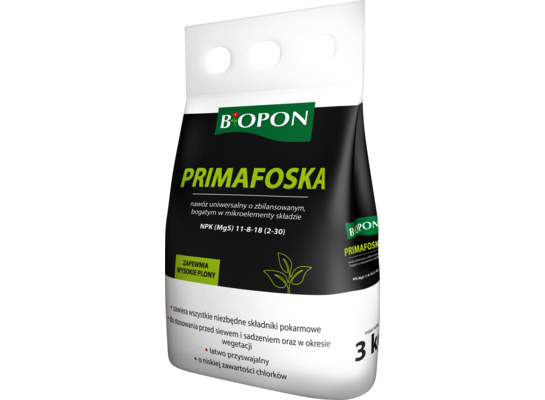 Nawóz granulowany Primafoska 3 kg Bopon