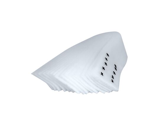 Włóknina filtracyjna - 10 sztuk Aquaszut