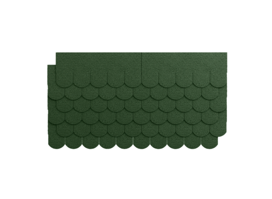 Gonty bitumiczne ETA Karpiówka 800 zielona 3 m² NEXLER