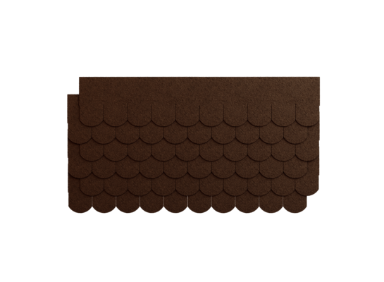 Gonty bitumiczne ETA Karpiówka 800 brąz 3 m² NEXLER