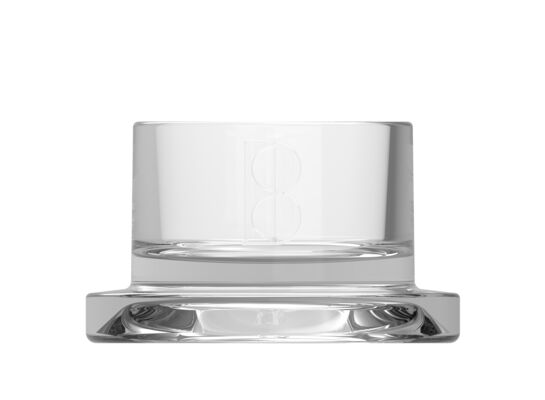 Świecznik szklany 7,1 x 4,2 cm transparentny Bolsius