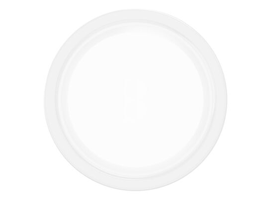 Świecznik szklany okrągły 11 x 11 cm transparentny Bolsius