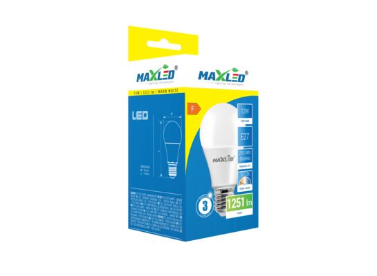 Żarówka LED E27 A60 12 W 3000 K II