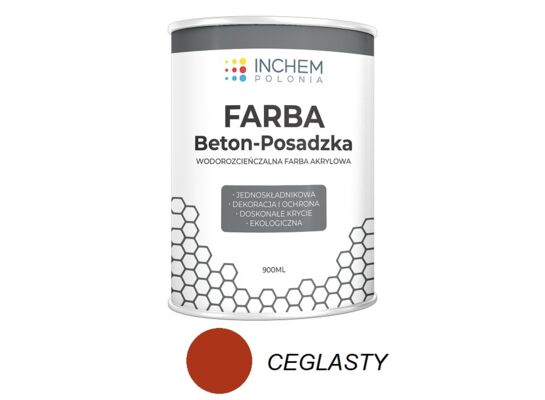 Farba Beton-Posadzka ceglasty 900 ml