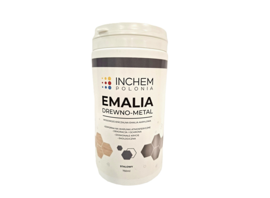 Emalia akrylowa  MIX stalowy 750 ml