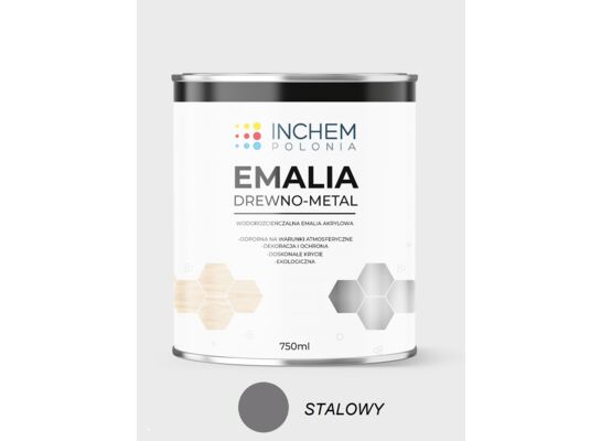 Emalia MIX stalowa 750 ml